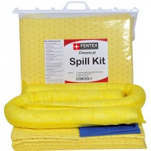 Kit de absorbentes para productos químicos (30 litros)